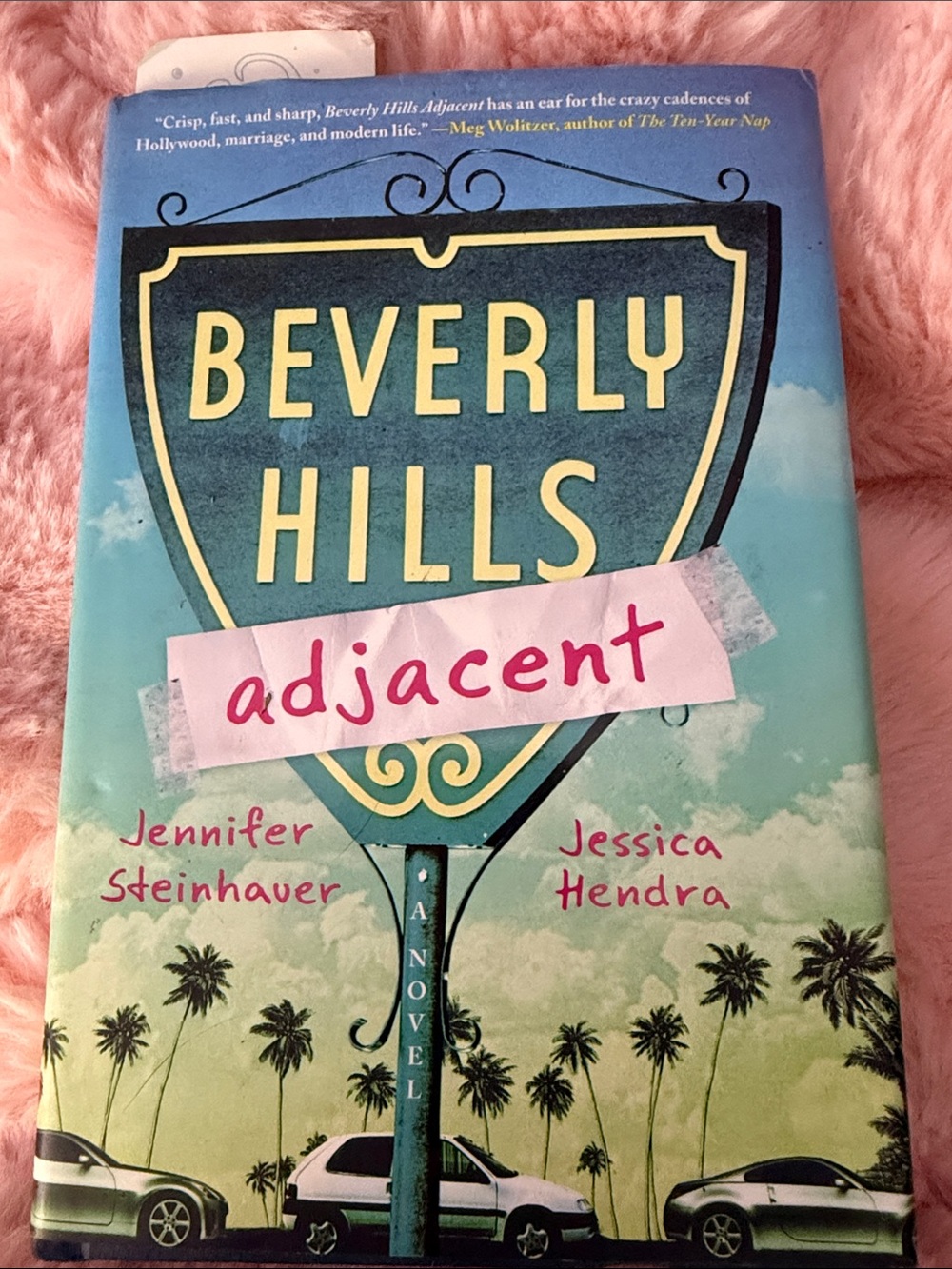 Beverly Hills Adjacent hardcover Book - Blue/Green Cover